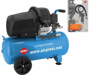 Airpress HL 425-50 kompresor (+ sada příslušenství) 8bar ...