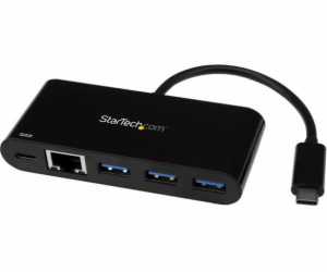 StarTech USB HUB 1x RJ-45 + 3x USB-A 3.0 (US1GC303APD)