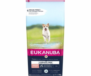 EUKANUBA Grain Free Senior small/medium breed, Ocean fish...