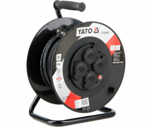 Yato Reel prodlužovací kabel 30m/4 zásuvky 230V H05RR-F 3...