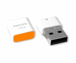 Philips USB 2.0            128GB Pico Edition Sunrise Ora...