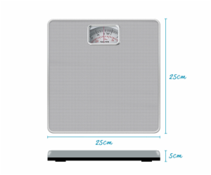 Salter 433 SVDR Mechanical Bathroom Scale Silver