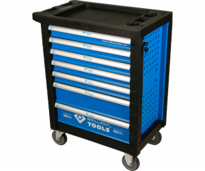 KS Tools Tool Trolley with 7 Drawers, empty