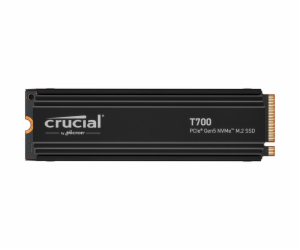 Crucial T700 with heatsink   2TB PCIe Gen5 NVMe M.2 SSD