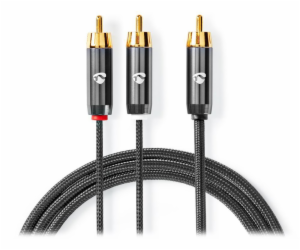 NEDIS PROFIGOLD audio kabel k subwooferu/ RCA zástrčka - ...