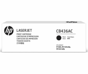 Originální černý toner HP 36A (CB436AC)