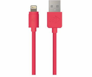 NewRtech Certified Lightning USB 1,0 m MFI Pink Cable