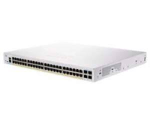 Cisco switch CBS350-48FP-4G-EU (48xGbE,4xSFP,48xPoE+,740W...