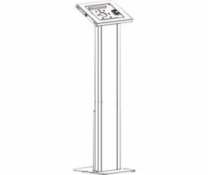 Neomounts  FL15-750WH1 / floor stand with cabinet, lockab...