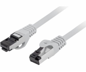 Patchcord Cat. 8.1 s/ftp cu lszh cu 1m fluke prošel šedou