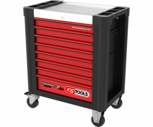 KS Tools PERFORMANCEplus P10 black/red Tool Trolley