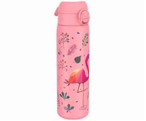 ion8 Leak Proof nerezová láhev Flamingo, 600 ml