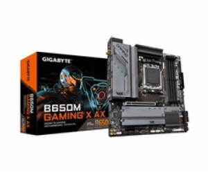 GIGABYTE MB Sc AM5 B650M GAMING X AX, AMD B650, 4xDDR5, 2...