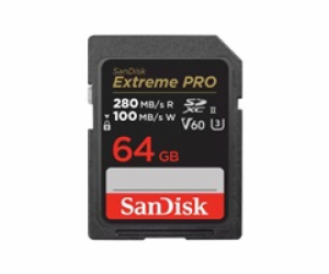 SanDisk SDXC karta 64GB Extreme PRO (280 MB/s Class 10, U...