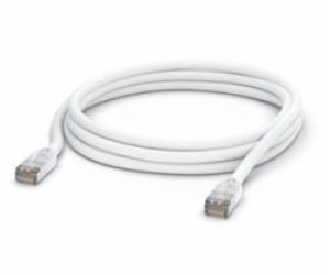 Ubiquiti Patch kabel, venkovní, STP, Cat.5e, 3m, bílá