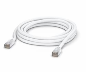 Ubiquiti Patch kabel, venkovní, STP, Cat.5e, 5m, bílá