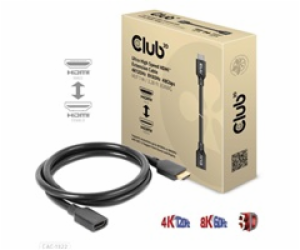 Club3D prodlužovací Ultra rychlý HDMI kabel, 4K120Hz, 8K6...