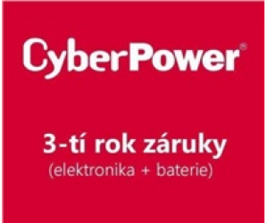 CyberPower 3. rok záruky pro OLS6000ERTXL3U