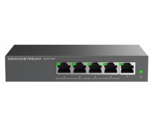 Grandstream GWN7700P Unmanaged Network Switch 5 portů / 4...