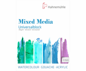 Hahnemühle Mixed Media Universal Pad 25 sheets  24x32 cm ...