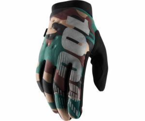 100% rukavice 100% Brszner Glove camo černá S (délka ruky...