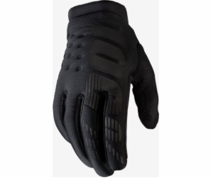 100% rukavic 100% Brszrather Youth Glove Black Grey Velik...