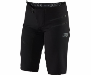 100% Szorty damskie 100% AIRMATIC Womens Shorts black roz...