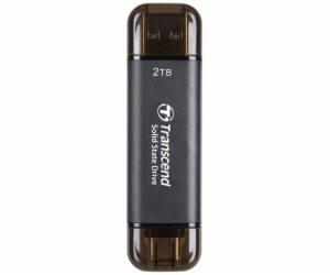 Transcend TS2TESD310C 2TB USB Type-A/USB Type-C 3D NAND f...