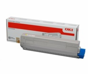 OKI Žlutý toner do C822 (7 300 stránek)