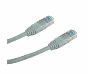 DATACOM Patch kabel UTP CAT5E 15m (x) šedý křížený