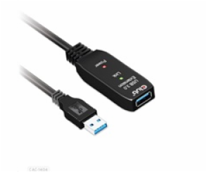 Club3D Kabel USB 3.2 Gen1 Active Repeater Cable M/F 28AWG...