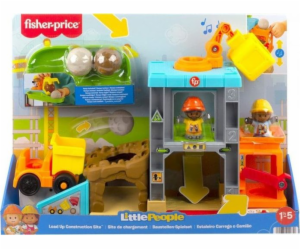 Figurka malých lidí Fisher Price – staveniště (HCJ64)