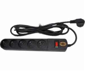 Power strip with surge protector ORVALDI ORV-5 5M