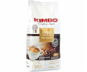 Kimbo Aroma Gold 100% Arabica zrnková Káva 1000 g