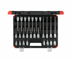 GEDORE red Screwdriver Bit Sockets 1/2  XZN 26-pieces