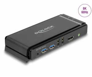 DeLOCK DisplayPort 1.4 KVM Switch, 8K 60Hz, USB 3.2 Gen 1...