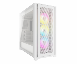 CORSAIR iCUE 5000D RGB AIRFLOW/Midi Tower/Transpar./Bílá