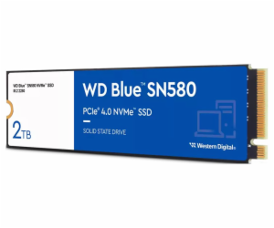 WD BLUE SSD NVMe 2TB PCIe SN580,Gen4 , (R:4150, W:4150MB/s)