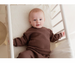 Kojenecké tričko Koala Pure brown Vel.80 (9-12m)