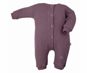 Kojenecký overal Koala Pure purple Vel.80 (9-12m)