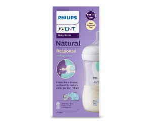 Láhev Avent Natural Response s ventilem Air Free 260 ml +...