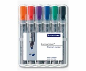 Staedtler Popisovač flipchart STAEDTLER Lumocolor 6ks box