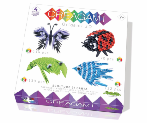 Creagami Origami 3D 4-Pack Animals 555 Pieces