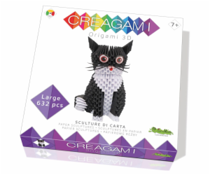 Creagami Origami 3D Cat 632 Pieces