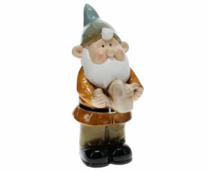 Zahradní trpaslík porcelán 33 cm červená čepice KO-252214...