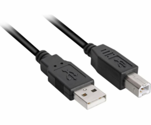 USB 2.0 Kabel, USB-A Stecker > USB-B Stecker