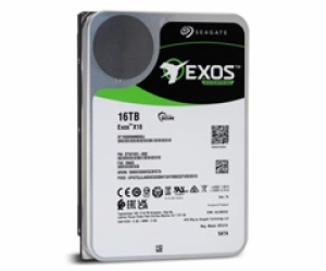 SEAGATE HDD 16TB EXOS X18, 3.5", SATAIII, 7200 RPM, Cache...