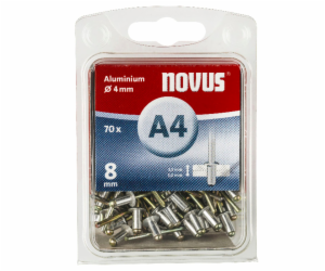 NOVUS Rivets A 4 X 8 ALU 70pc