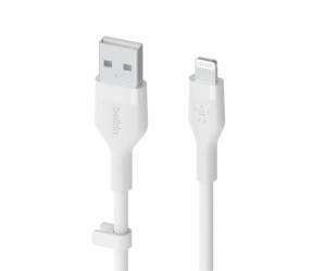 Belkin Flex Lightning/USB-A 3m mfi cert., bílý     CAA008...