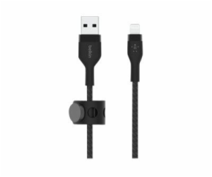 Belkin Flex Lightning/USB-A 3m mfi cert., cerný    CAA010...